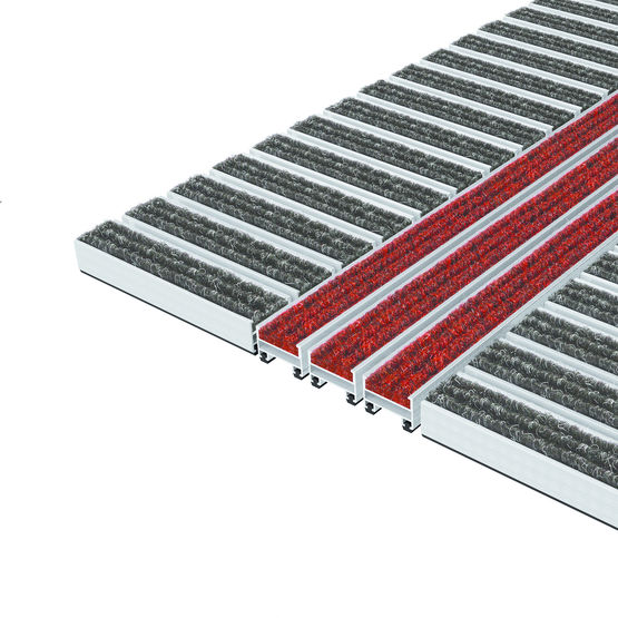 Tapis d&#039;entrées à système de guidage pour les malvoyants | Top Clean Vista