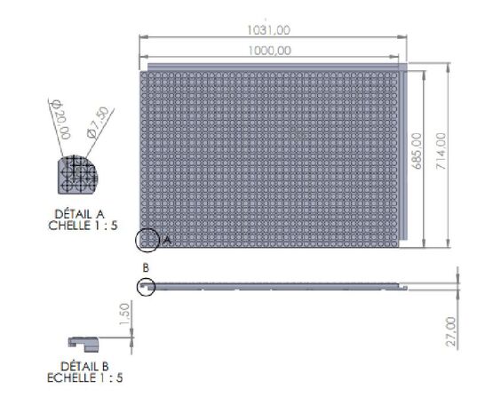 Tapis de circulation polyvalent pour sol stabilisé en béton ou enrobé | 20 Confort  - Protection temporaire de chantier