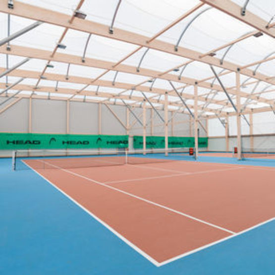 Terrain de tennis à couverture translucide | Smc2