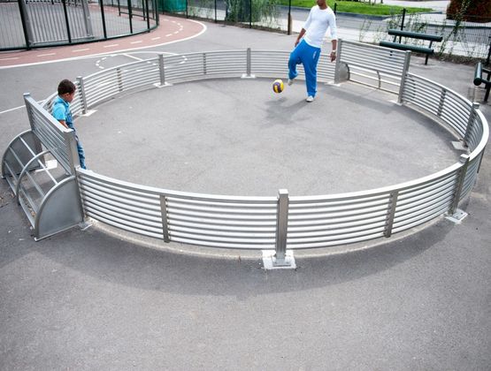 Terrain en acier inoxydable pour agencements sportifs et loisirs | PANNAFIELD 4004-01 - PRO URBA
