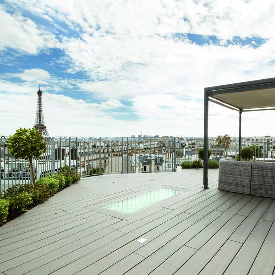  Terrasse en bois composite antiglisse R12 | Fiberon Xtreme Advantage - Lames de terrasse en composite