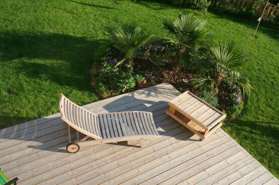 Terrasse en bois de mélèze de Sibérie et de l'Europe | DINEGO SARL - produit présenté par DINEGO SARL