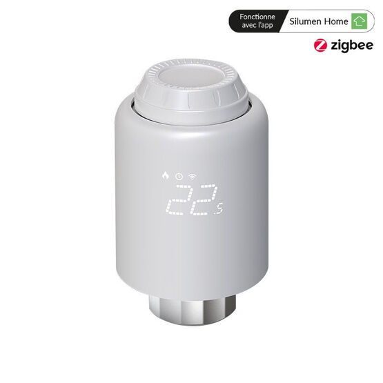 Tête Thermostatique Connectée Universelle | SILUMEN