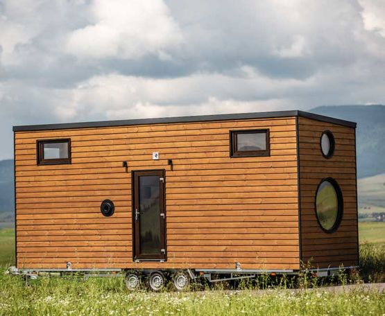 Tiny House en kit complet prêt à monter - RDC + 2 mezzanines- Spécial export | BATI-FABLAB - BATI-FABLAB