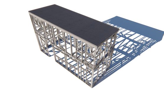 Tiny House, Kit Complet : RDC + 1 mezzanine - Spécial export | BATI-FABLAB - Logements préfabriqués