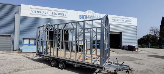 Tiny House, Kit Complet : RDC (Plain-Pied) - Spéciale export | BATI-FABLAB - produit présenté par BATI-FABLAB