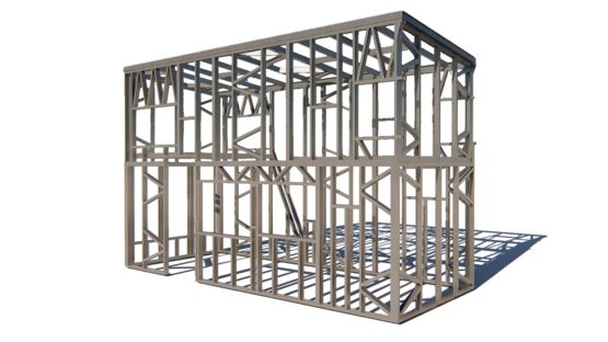 Tiny house pièce par pièce - Kit structure (RDC + 2 mezzanine) – Spéciale Export | BATI-FABLAB - Logements préfabriqués