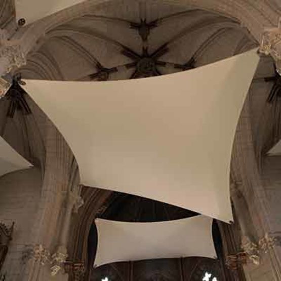  Tissu d&#039;absorption acoustique et protection solaire | Acoustis 50 - Toile en fibres synthètiques