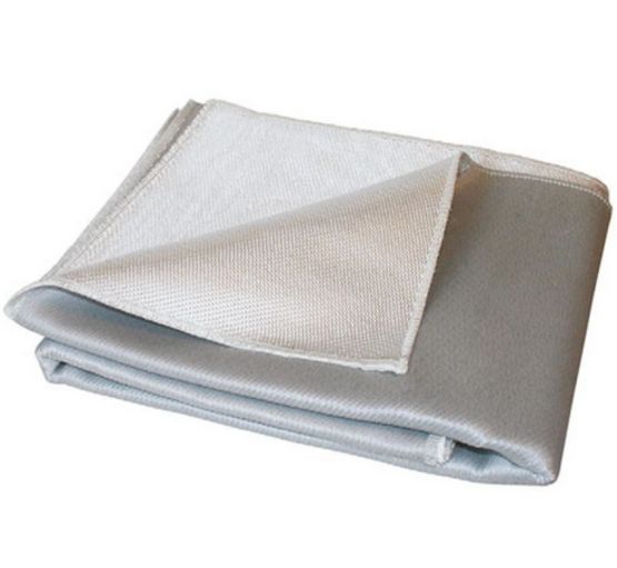 Toile anti chaleur 650°C - Tissu fibre de verre polyuréthane 1 face - Toile en fibres synthètiques