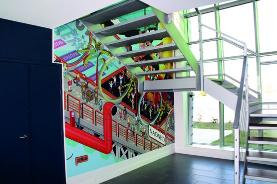 Toile imprimée pour murs et plafonds tendus | ALYOS® design - produit présenté par ALYOS TECHNOLOGY