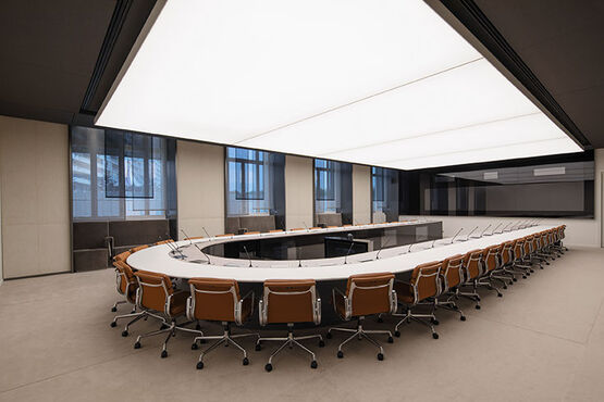  Toile tendue rétroéclairée pour murs et plafonds | ALYOS® translucide - ALYOS TECHNOLOGY