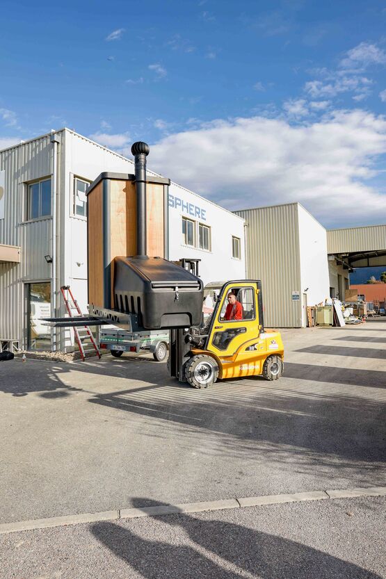  Toilette publique éco-responsable/ SANIPOP MOBILE - SANISPHERE