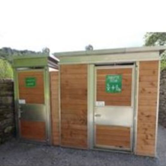 Toilettes publiques autonomes à séparation et lombricompostage | Ty Coin Vert Access PMR - Sanitaires extérieurs