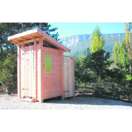 Toilettes publiques sans raccordement en eau | Toilettes sèches