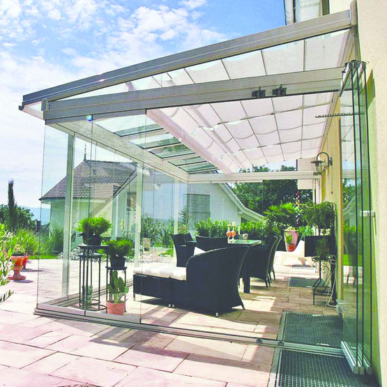  Toiture  de terrasse  aluminium sans isolation thermique 