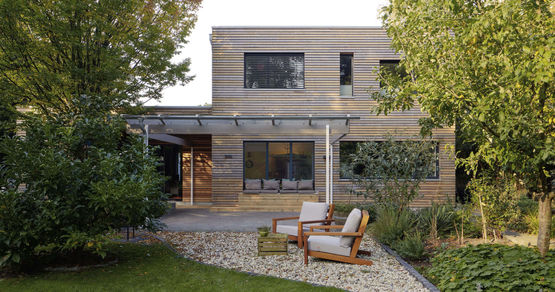  Toiture de terrasse bois-aluminium sans isolation thermique | SDL Aura - Pergolas