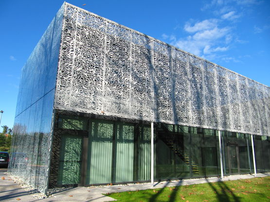  Tôle métallique décorative | Rythmic Corail - Tôle métallique décorative