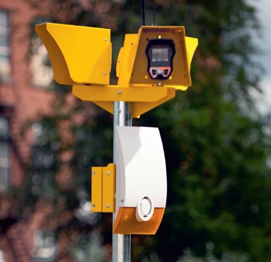 Tour d’alerte mobile avec détection de mouvement et levée de doute vidéo | ALERT TOWER - produit présenté par VPSITEX