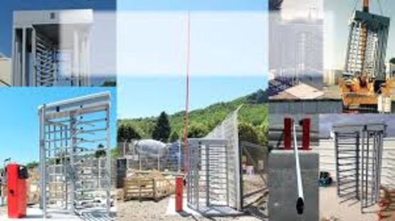 Tourniquet et barrières physiques pour contrôle d’accès sur chantiers | VPSitex - Tourniquets