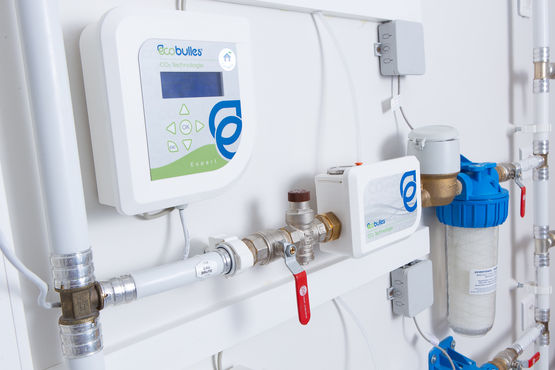 Traitement du calcaire par injection de CO2 Connecté - Adoucisseurs d'eau