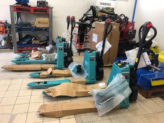  Transpalette électrique | Baoli EP15-3 - Équipement de préhension et de manutention