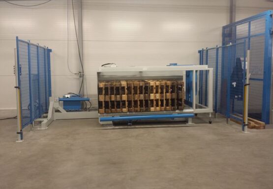 Trieur-cadreur de palettes | TRIAX - Mobilier d'archivage et stockage (rayonnages, chariots mobiles, rack...)