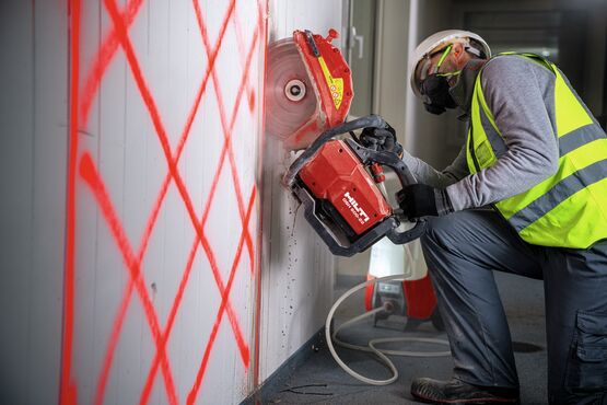 Tronçonneuse sans fil Nuron DSH 600-22 - produit présenté par HILTI FRANCE