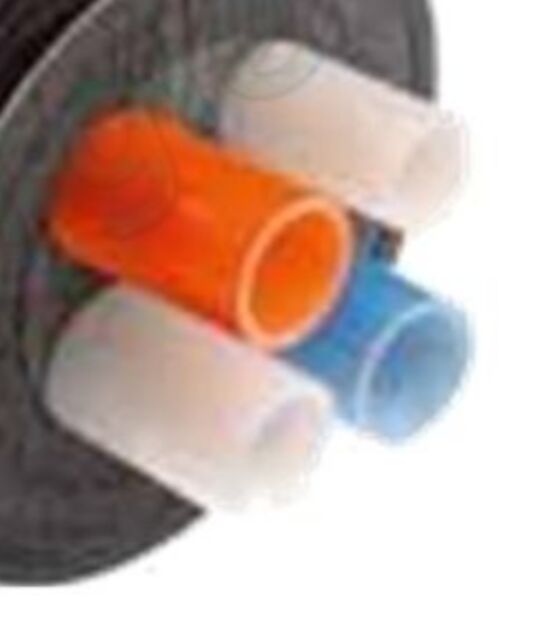  Tube quadruple flexible pré-isolé (à enterrer) Chauffage + Sanitaire TERRAFLEX PN6 et PN10 - Ø 20 à 40mm (DN15 à 32) | SITE010385 - Tube multicouche