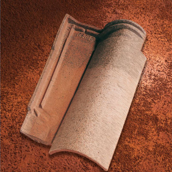 Tuile à double emboîtement, aspect canal | Omega 10 Ste Foy - EDILIANS