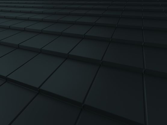  Tuile acier plate |  METROTILE QUBE - Panneaux aspect tuiles ou ardoises