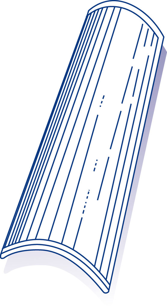  Tuile en verre CANAL N°116 | 70090 - LA ROCHÈRE