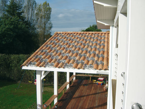  Tuile en verre CANAL N°116 | 70090 - Tuile canal