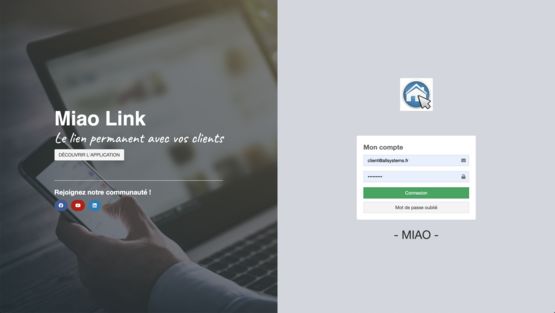  Une plate-forme d’échanges en temps réel avec vos clients sur leur projet de construction | Miao Link - ALL SYSTEMS