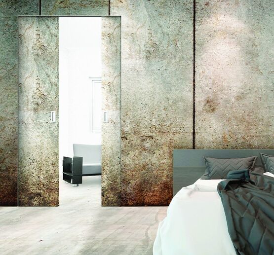  Vantail double à bord vif pour plaques de plâtre | Orchidea Free - FIBROTUBI - ORCHIDEA