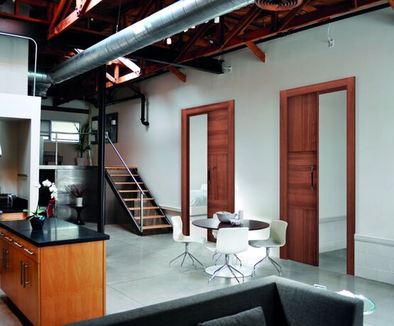  Vantail opposé pour cloisons en plaques de plâtre | Orchidea Classique - FIBROTUBI - ORCHIDEA