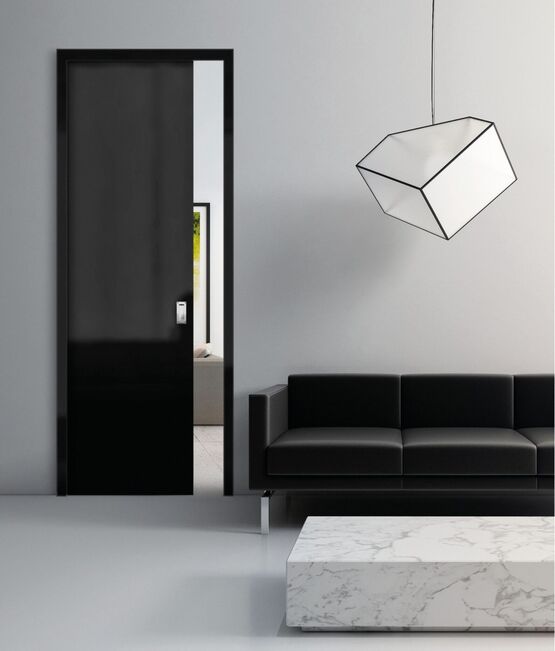  Vantail simple à galandage ajouré – Plaques de plâtre | ORCHIDEA EASY  - Châssis pour portes à galandage