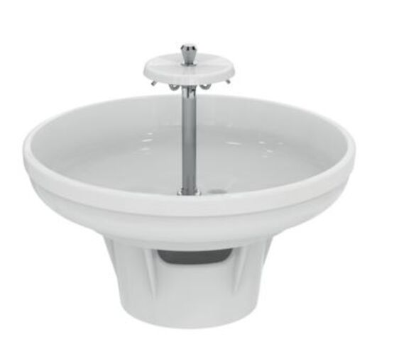  Vasque en céramique sur pied pour collectivités | Circulaire - PORCHER