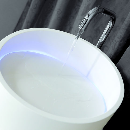 Vasque en résine à leds intégrées | Ring Led - VASKEO