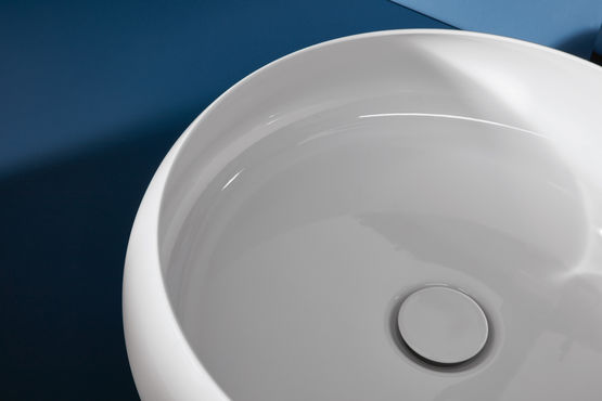  Vasque esthétique en acier titane vitrifié diamètre 350 mm et 450 mm | BetteCraft - Vasque à poser