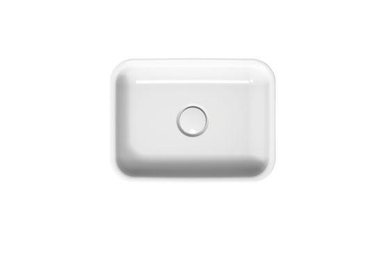 Vasque rectangulaire à poser en acier titane vitrifié en 3 formats | BetteArt A180 - produit présenté par BETTE