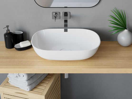  Vasques LEVI pour salles de bain | CIRCLE XL - RECTANGLE - RECTANGLE XL - ACQUABELLA