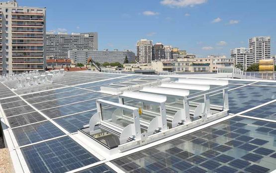 Ventelles d’aération et désenfumage naturel à rupture de pont thermique pour façade ou toiture | OPTIMA - Exutoires et châssis à lames ou ventelles