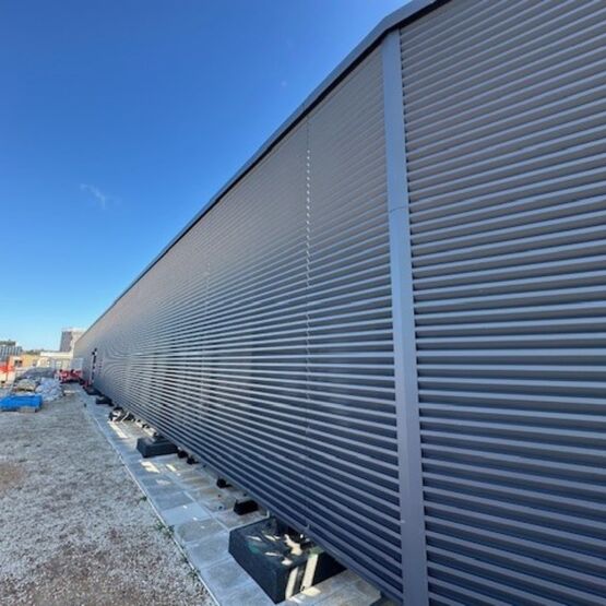  Ventilation intensive | Bardage à ventelles filantes - Bardage en aluminium