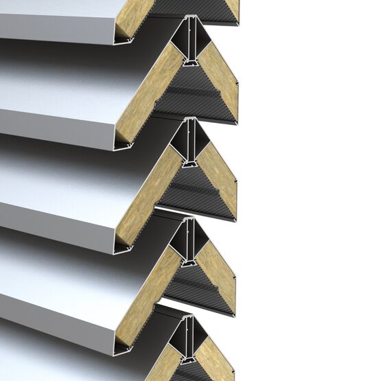 Ventilation intensive | Bardage à ventelles filantes - produit présenté par DUCO VENTILATION & SUN CONTROL