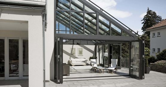  Véranda aluminium avec isolation thermique | SDL Akzent plus - Vérandas