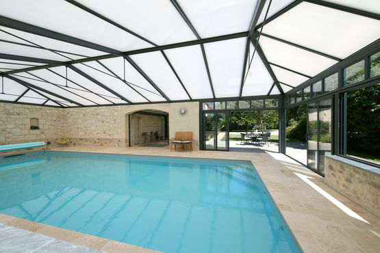 Véranda aluminium pour piscine et spa | VERANDA 