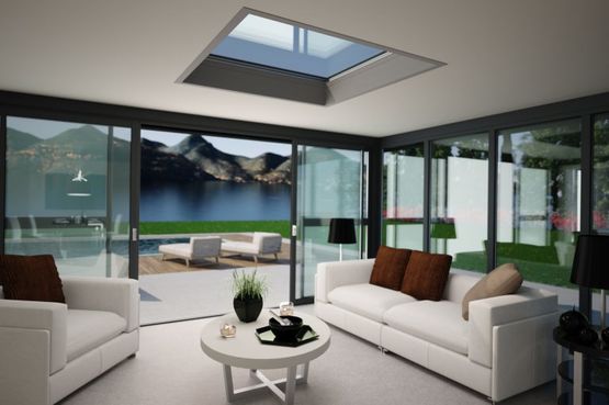 Véranda brevetée à toiture plate pour extension d&#039;habitation | Confort²Vie - produit présenté par SEPALUMIC