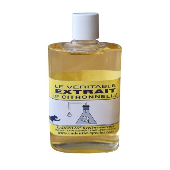 Véritable extrait | CADENTIA EXTRAIT DE CITRONNELLE - Produits et traitements nettoyants