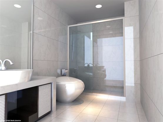 Verre anticorrosion pour portes de douches | Luxclear Protect - produit présenté par AGC GLASS FRANCE