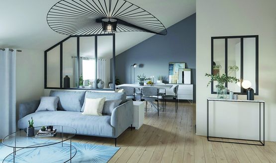  Verrière en aluminium pour cloison intérieure| Cocoon - ALU PREFERENCE